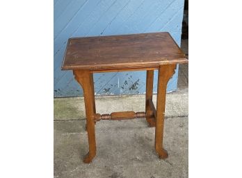 Oak Arts & Crafts Side Table