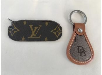 LOUIS VUITTON Coin Purse And DOONEY & BOURKE Key Chain