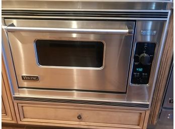 VIKING Built In Gas Thermal-Convection Wall Oven (1 Of 2 Listed Separately In This Auction )