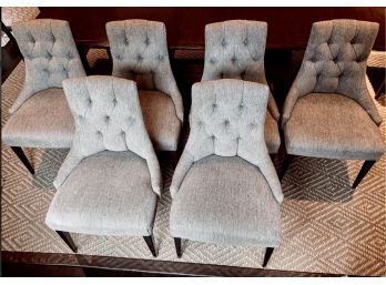 Set Of 6 Elegant Baker / Holly Hunt Chairs