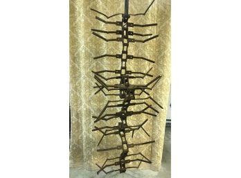 Abstract Industrial Metal Sculpture