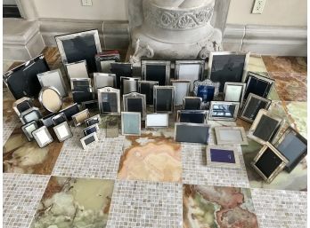 Large Lot Of Gorgeous Silver Toned Frames