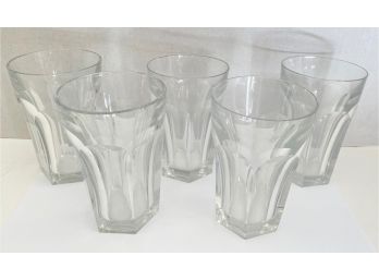 Five Vintage Baccarat Glasses