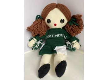 Vintage Dartmouth College Cheerleader Doll By Sheram Puppets, 1978