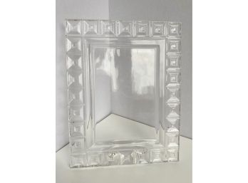 Vintage Rosenthal Crystal Glass Picture Frame, Germany