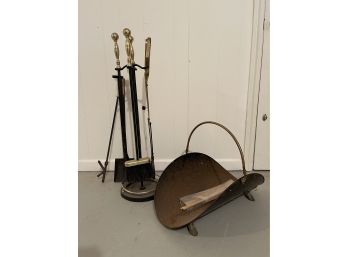 Vintage Fireplace Tools