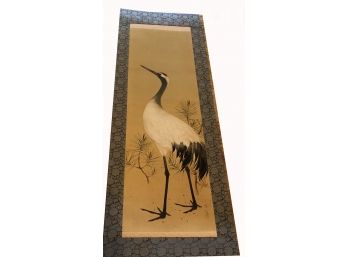 6 Ft Japanese Hand Painted Hanging Scroll