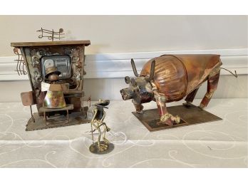 Scrap Copper Sculptures