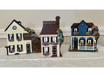 Decorative Houses Wall Art By Shiela