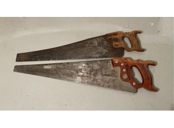 Pair Of Vintage Saws