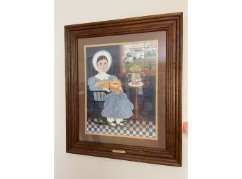 Wysocki Print 'Young Gentlewoman'