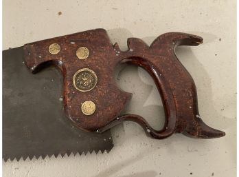 Pair Of Vintage Saws (Sheffield And Stanley)