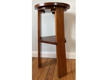 Sturdy 3 Legged Stool/plant Stand