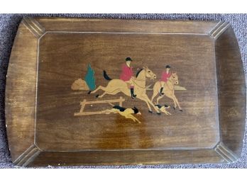 Vintage Hunting Tray Made By Hasko