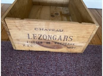 Lezongars Wooden Box