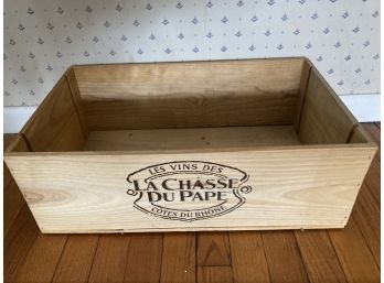 Wooden. Wine Box