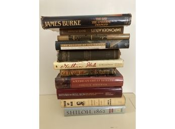 Pile Of Book Americas Great Debate, Shiloh, Gettysburg, Return To Bull Run