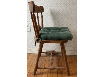 Wooden Chair With Cushion