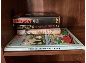 Books James Patterson, Dempsey And Three Golden Books In One!