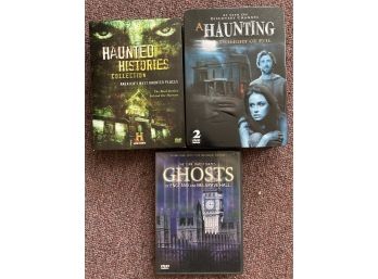 Haunted Histories, A Haunting  And Ghosts DVD's