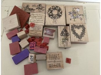 FUN Stamps And Pieces To Make More Stamps