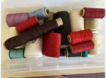 Lot Of Large Spool Thread