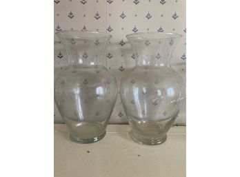 2 Taller Vases 2 Shorter Vases