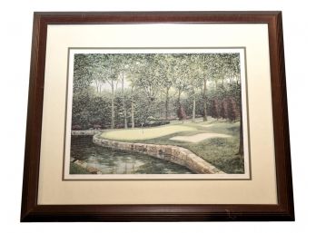 Patrick Antonelle Signed Limited Edition 'Leewood Golf Course - 11th Hole'