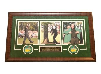 Phil Mickelson Masters Champion 2010 Framed Memorabilia With Phil Winning His Third Green Jacket