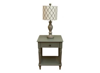 Accent One Drawer Table And Table Lamp