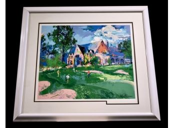 LeRoy Neiman Hand Signed 'Wingfoot-Golf' Framed Serigraph