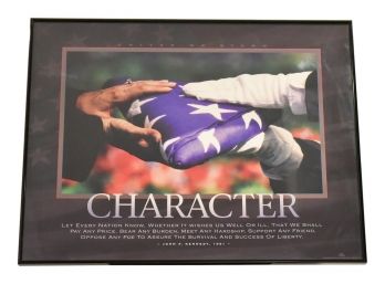 United We Stand 'Character' Framed Print - John F. Kennedy 1961