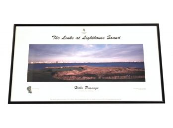 The Links At Lighthouse Sound Hills Passage Framed Print