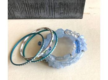 FOUR CUFFS IN BLUES