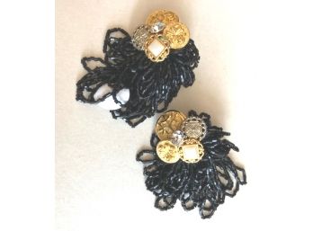 Attention Getting Clip Earrings! Check These Out!