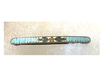 Pretty Victorian Enamel Bar Pin