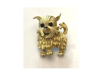 Extremely Detailed SCOTTY DOG Pin