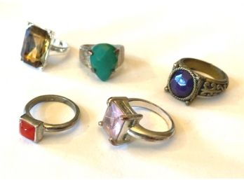 FIVE Cool Fashion Rings!!!!