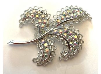 Stunning Silver Tone Pin By EMMONS