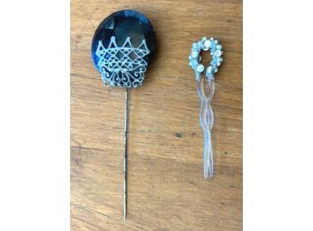 Vintage HAT PIN And HAIR PIN