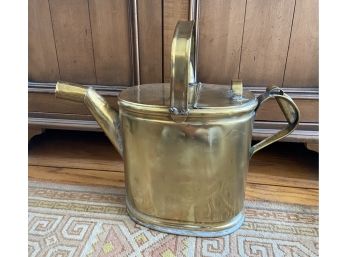 Antique Solid Brass Watering Can - HF & Co. Of England