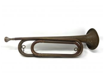 Early U.S Regulation Military Bugle