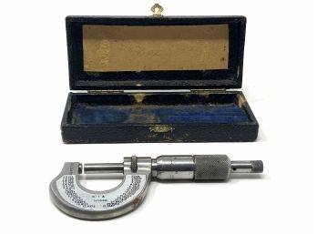 Fine Herter's Micrometer Made In Germany Pre-WWII, In Original Box