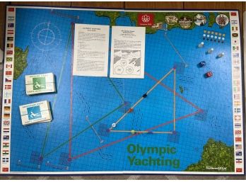 Vintage Olympic Yachting Board Game