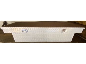 Diamond-plated Aluminum Tool Box