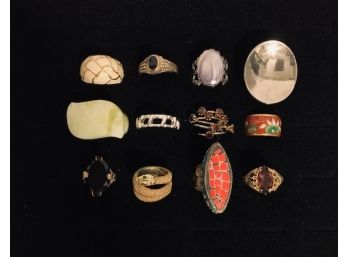 12 Ladies Estate Rings - Grouping #3