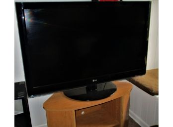 50' LG TV And Stand