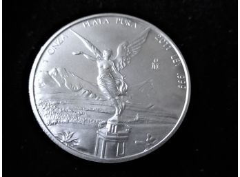 2011 Mexican 1 Troy Oz. .999 Silver Coin, Lot 4