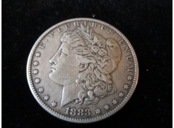 1883 P U.S. Morgan Silver Dollar