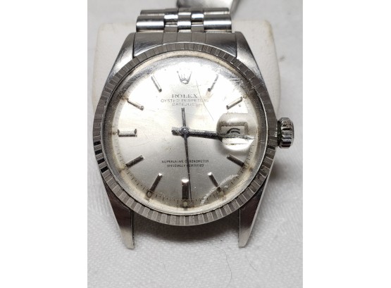 Vintage Rolex Oyster Perpetual Date - Just For Parts Or Repair